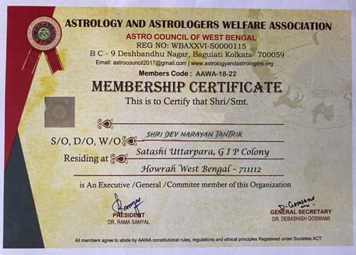 Astrologer Shri Dev Narayan
